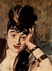 Eduard Manet Woman with Fans [detail] painting